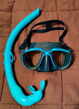 Mascara y Tubo pesca sub,  A estrenar