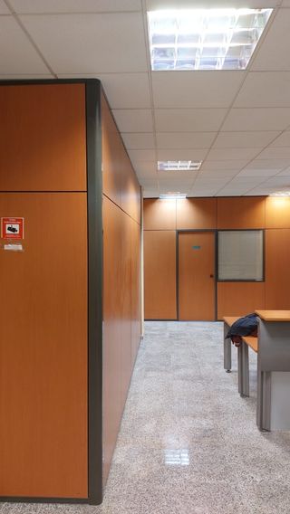 Oficina, mámparas, módulos, biombos, ventanas