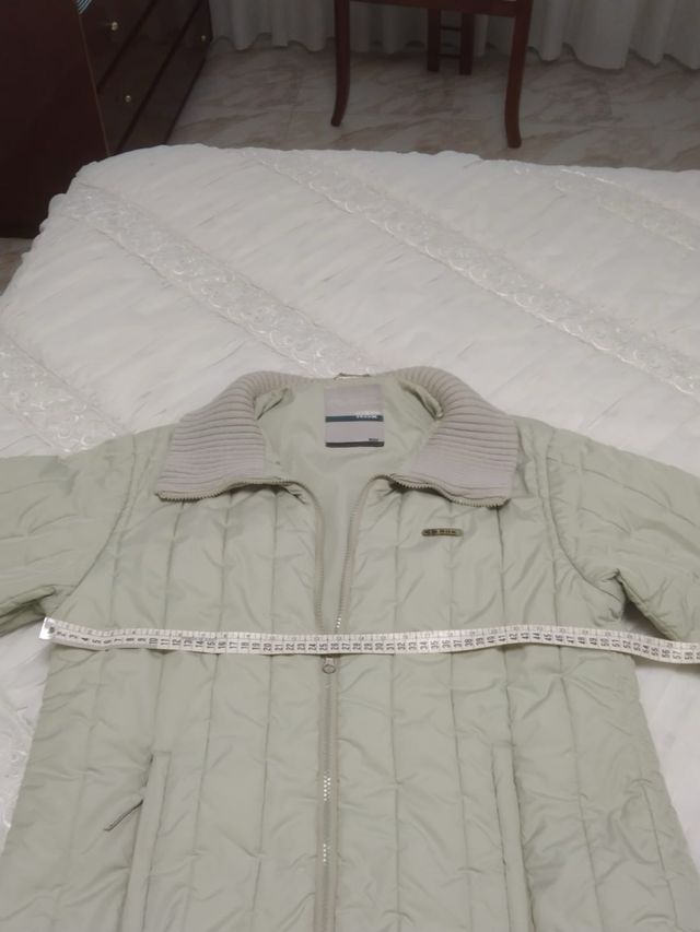 Abrigo rox, verde claro