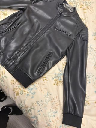 Chaqueta piel zara t-M
