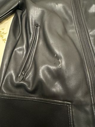 Chaqueta piel zara t-M