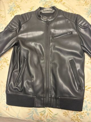 Chaqueta piel zara t-M