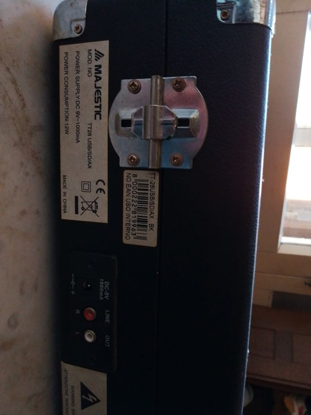 Giradischi Majestic vinile