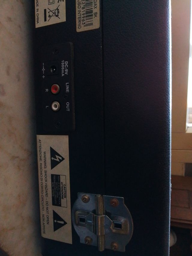 Giradischi Majestic vinile