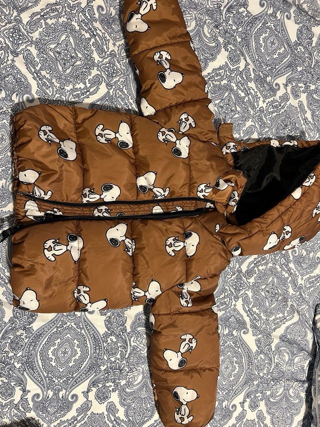 Abrigo H&M 12-18 meses Snoopy