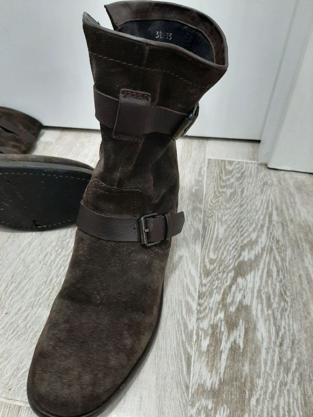 Botas señora serraje