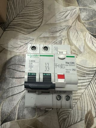 Blocco vigili C 60 20A 0,030 6000