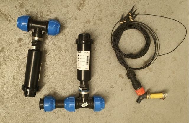 Aspersores automáticos de riego