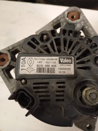 Alternador y arranque Clio 1500dci