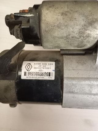 Alternador y arranque Clio 1500dci