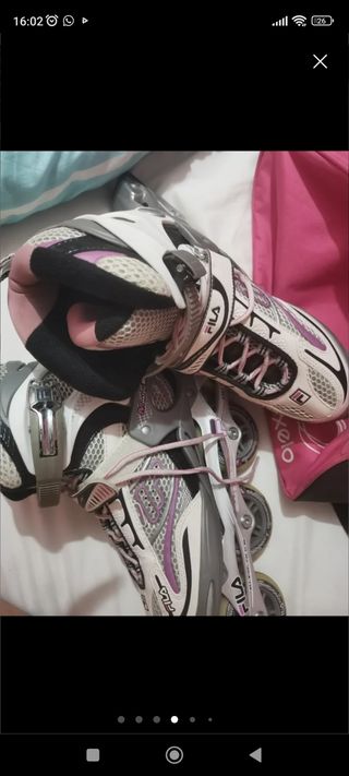 PATINES DE LÍNEA MARCA FILA