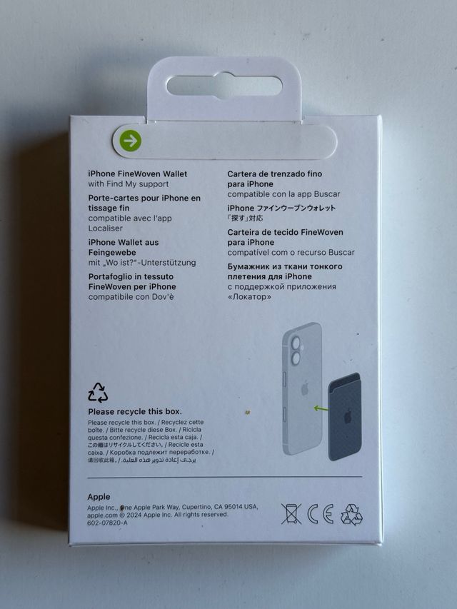 Apple Wallet con Magsafe e Search