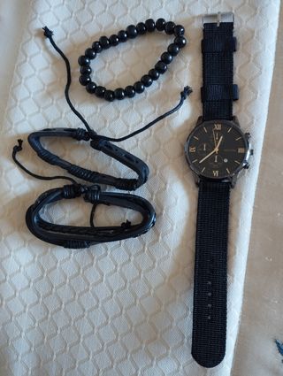 Reloj y pulseras hombre 