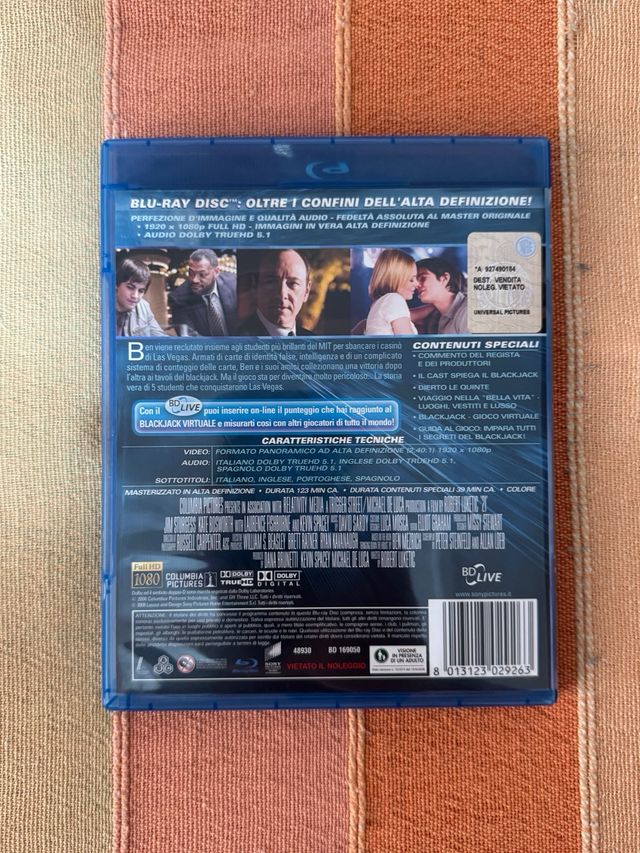 Película 21 Blackjack -BLURAY-