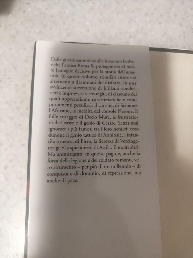 Le Grandi Battaglie Di Roma Antica