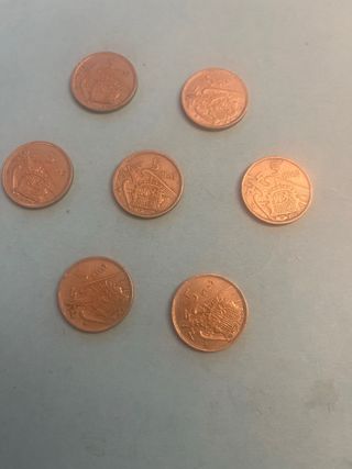 MONEDA 5 Pts FRANCO 1957