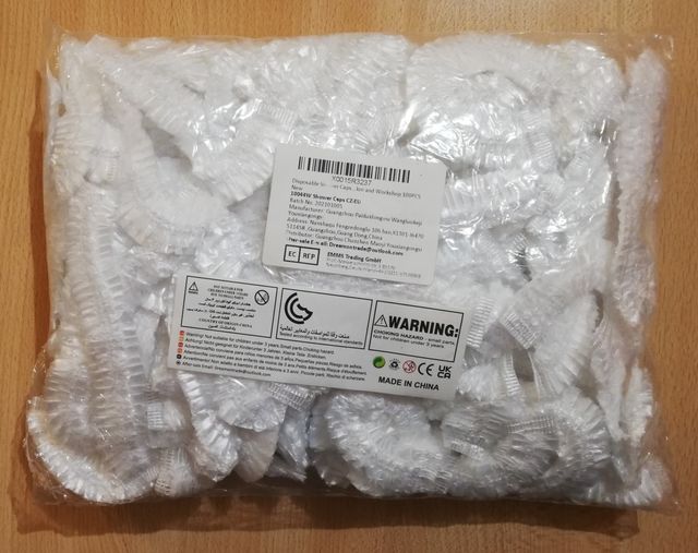 100 Cuffie Doccia monouso