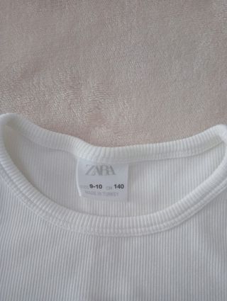 Sudadera de niña y blusa Blanca 