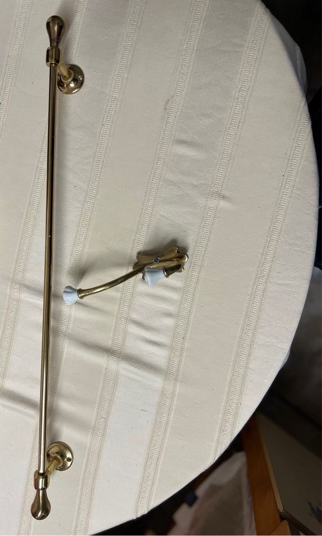 Accessori bagno in ottone