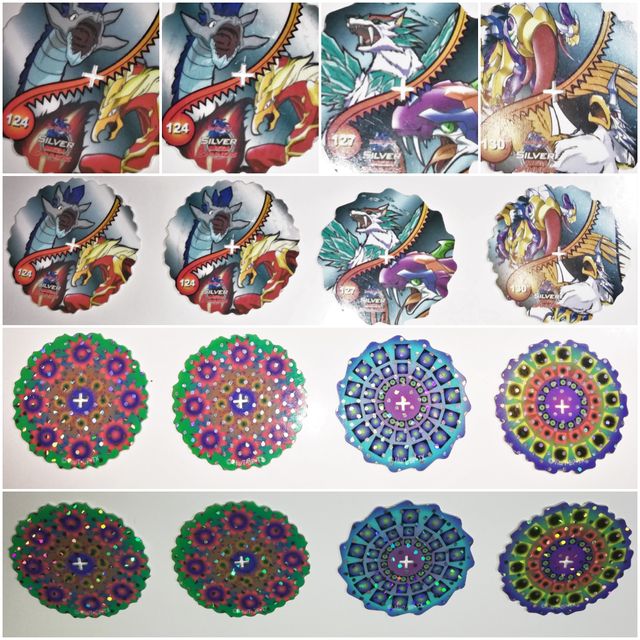 Tazos Mega Spinners Beyblade Silver