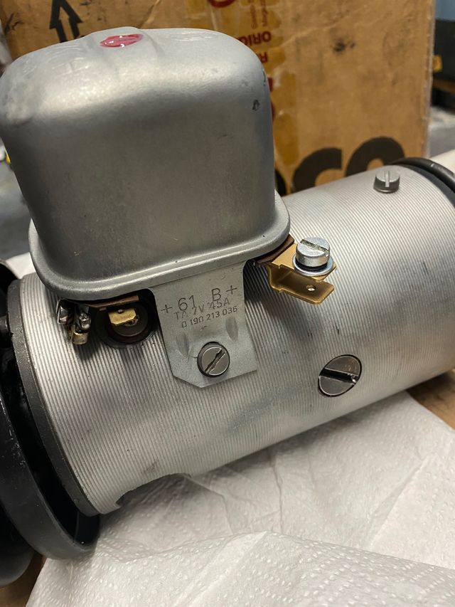 Dinamo Bosch 6v VW maggiolino Kaefer 1958