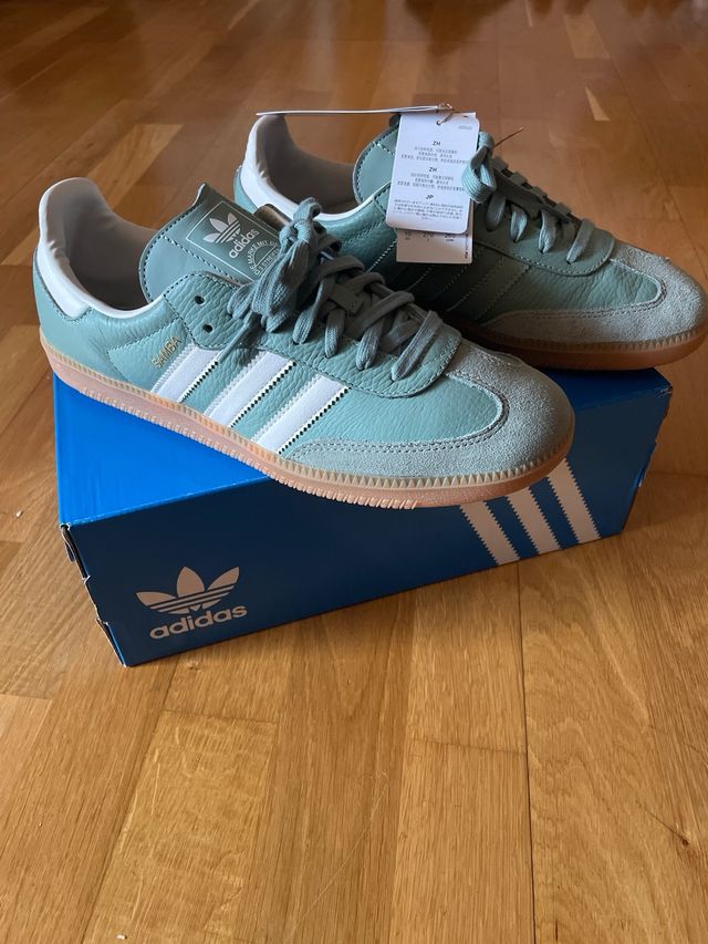 Adidas Samba OG W Silver Green (US 10 W)