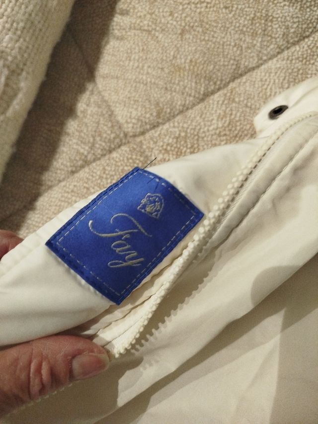 Cappotto Fay taglia 42/44 bianco panna