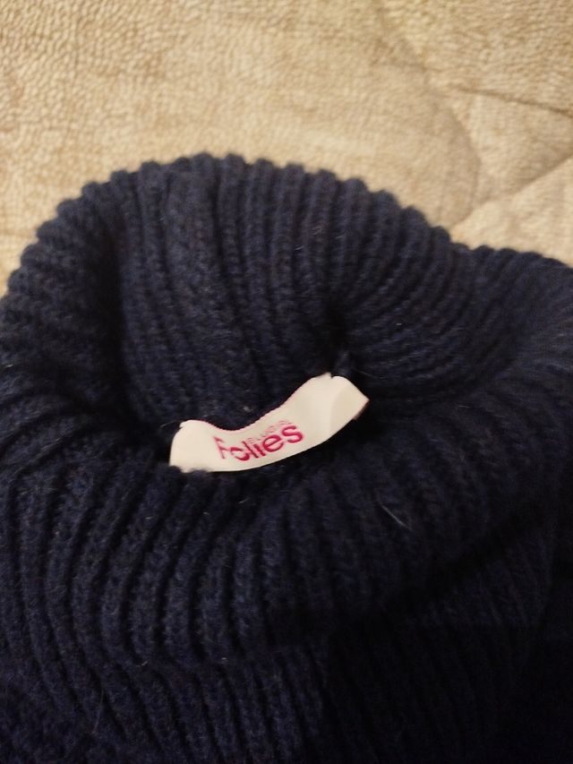 Cappa lana blu Blumarine 40/42