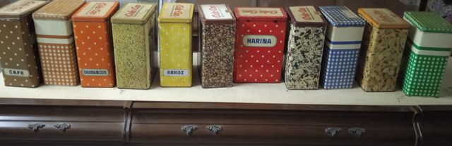 Latas de colección de metal