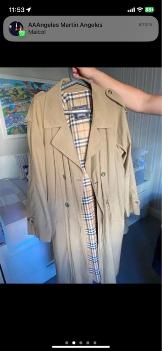 Gabardina Burberry