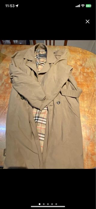 Gabardina Burberry