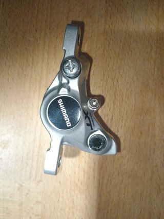 Pinza de freno cromada Shimano XT 