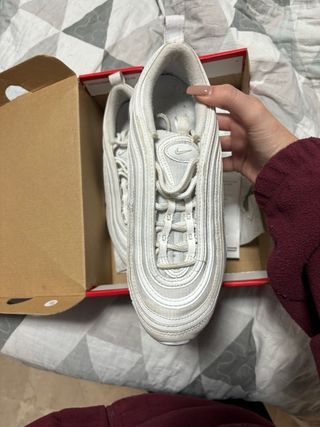 Nike air max 97 blancas
