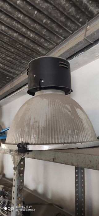 3 Lamparas foco industrial