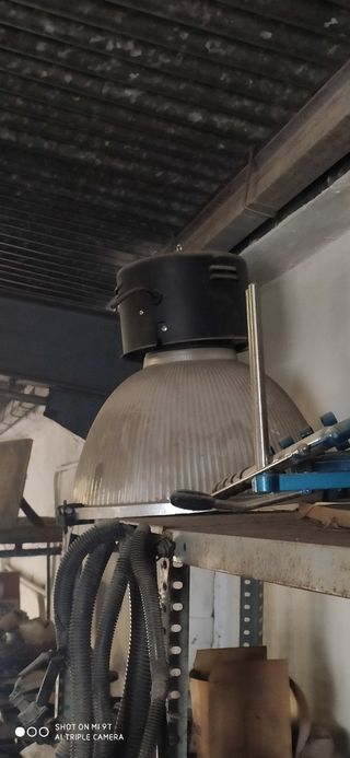 3 Lamparas foco industrial