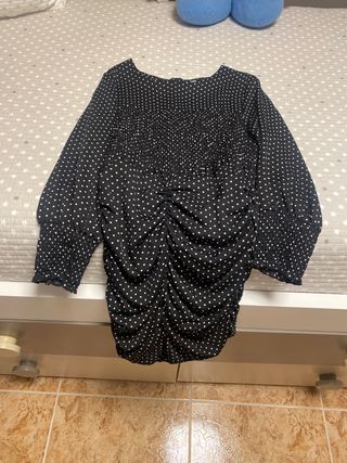 Vestido lunares zara a estrenooo!!!!