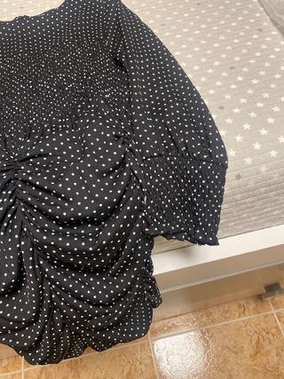 Vestido lunares zara a estrenooo!!!!