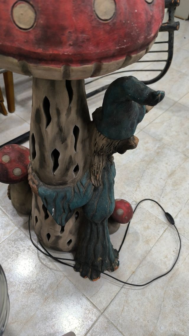 Lampara enano Jardin