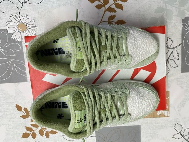 Nike dunk fleece green