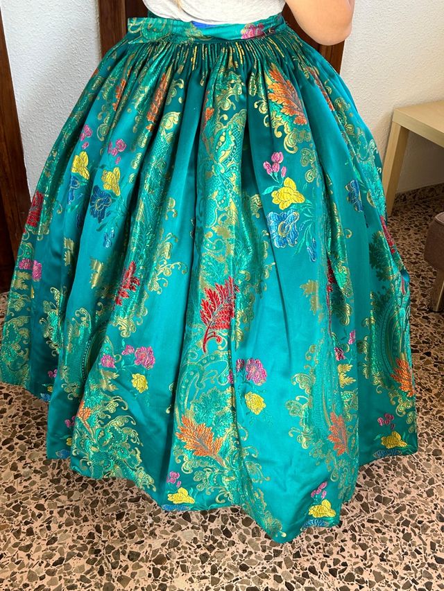 Falda de fallera adulta