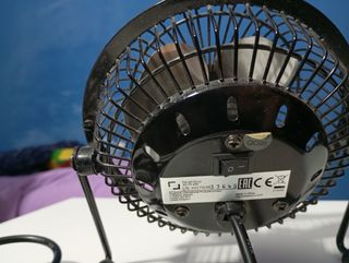 Ventilador compacto y funcional