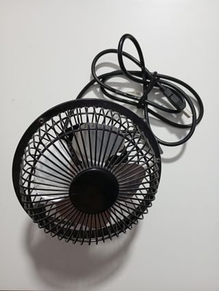 Ventilador compacto y funcional