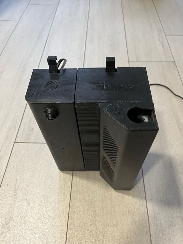 Filtro acuario bacteriologico+calentador Friskies