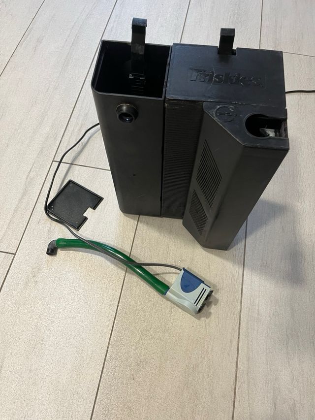 Filtro acuario bacteriologico+calentador Friskies