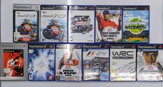Pack 11 Juegos PS2