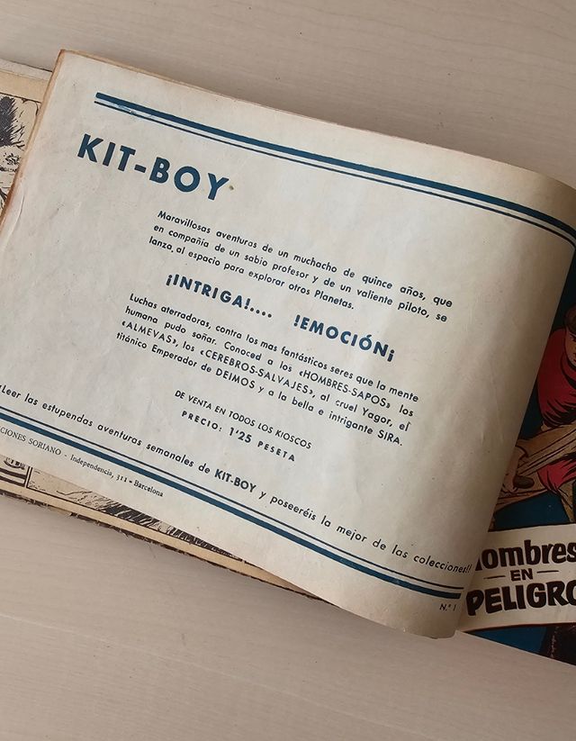 Kit-boy tomo encuadernado 