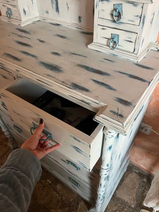 cajonera mueble vintage + 2mesitas