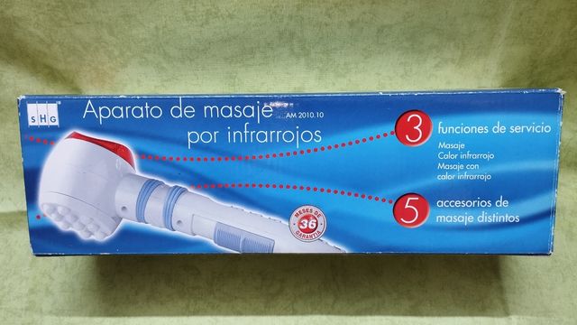 Aparato de masajes por infrarrojos