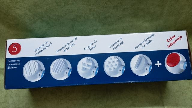 Aparato de masajes por infrarrojos