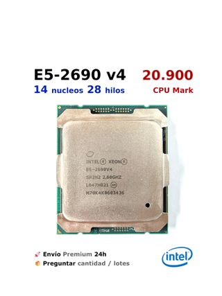 ⚡ Xeon E5 2690 V4 14x28 X99 Servidor